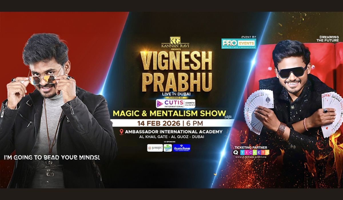 Vignesh Prabhu Live in Dubai – Magic & Mentalist Show